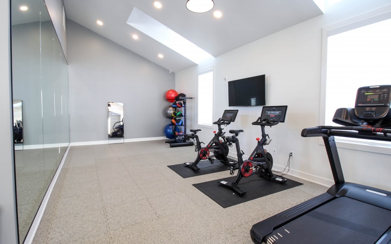 Fitness Room with Bikes
